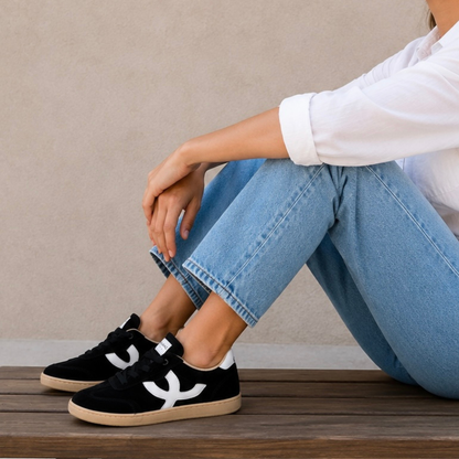 Zapatilla Walla Roots Kango Negro