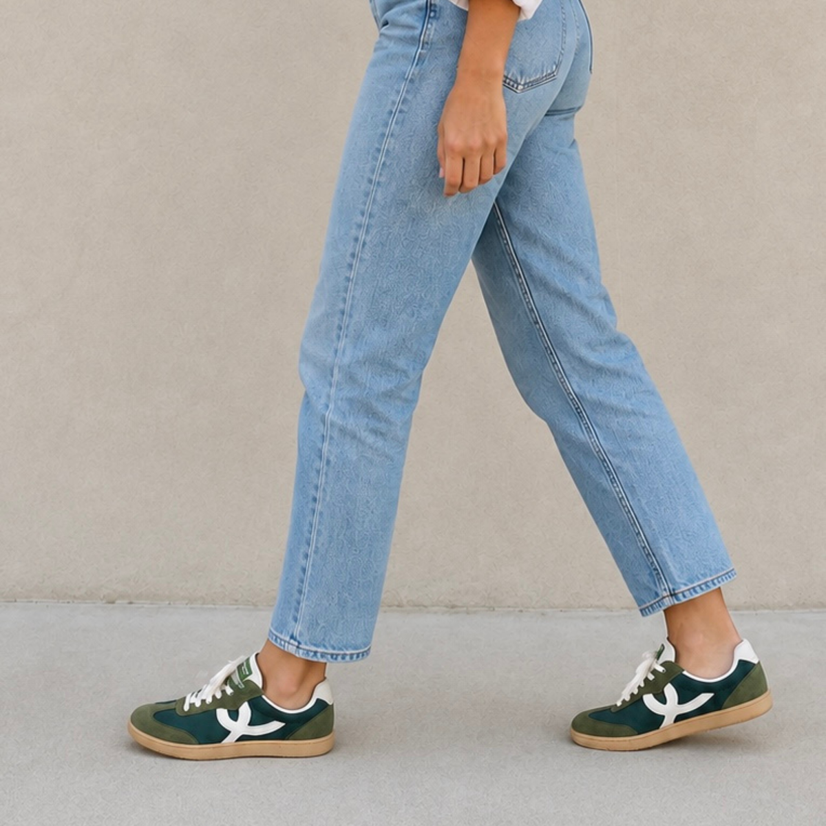 Zapatilla Walla Roots Kango Verde